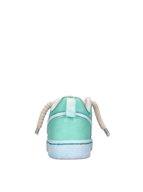 Leather sneakers NIKE SEDDYS | NISE235251BIANCO-VERDE ACQUA